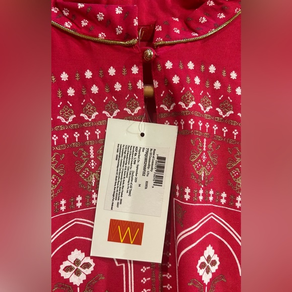 W kurti pink colour - Picture 7 of 11